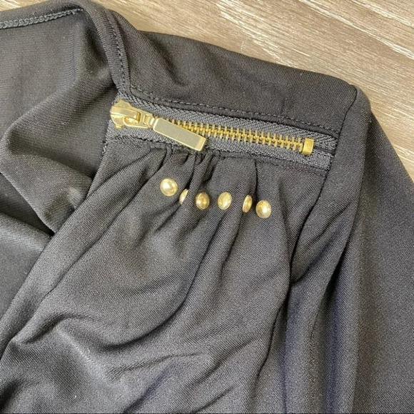 Saks Fifth Avenue  Black Label Cowl Neck Blouse - Picture 9 of 13